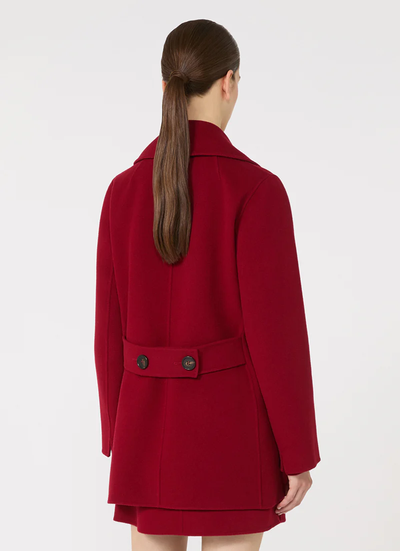Caban Pea Wool Coat - Image 2