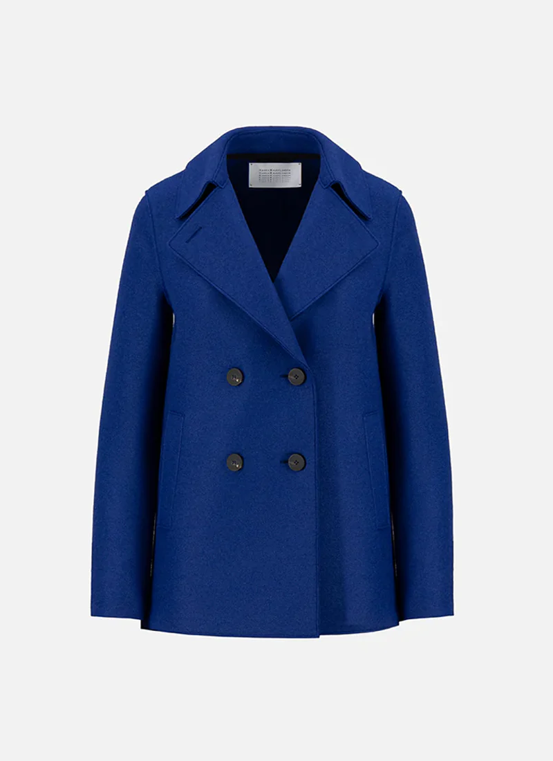 Pressed Wool Peacoat - Image 4