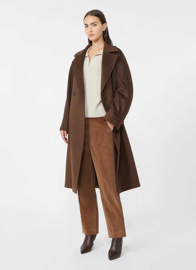 Resina Wool Wrap Coat - Image 3