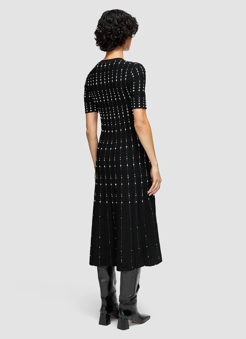 Fragmented Stripes Dress - Image 2