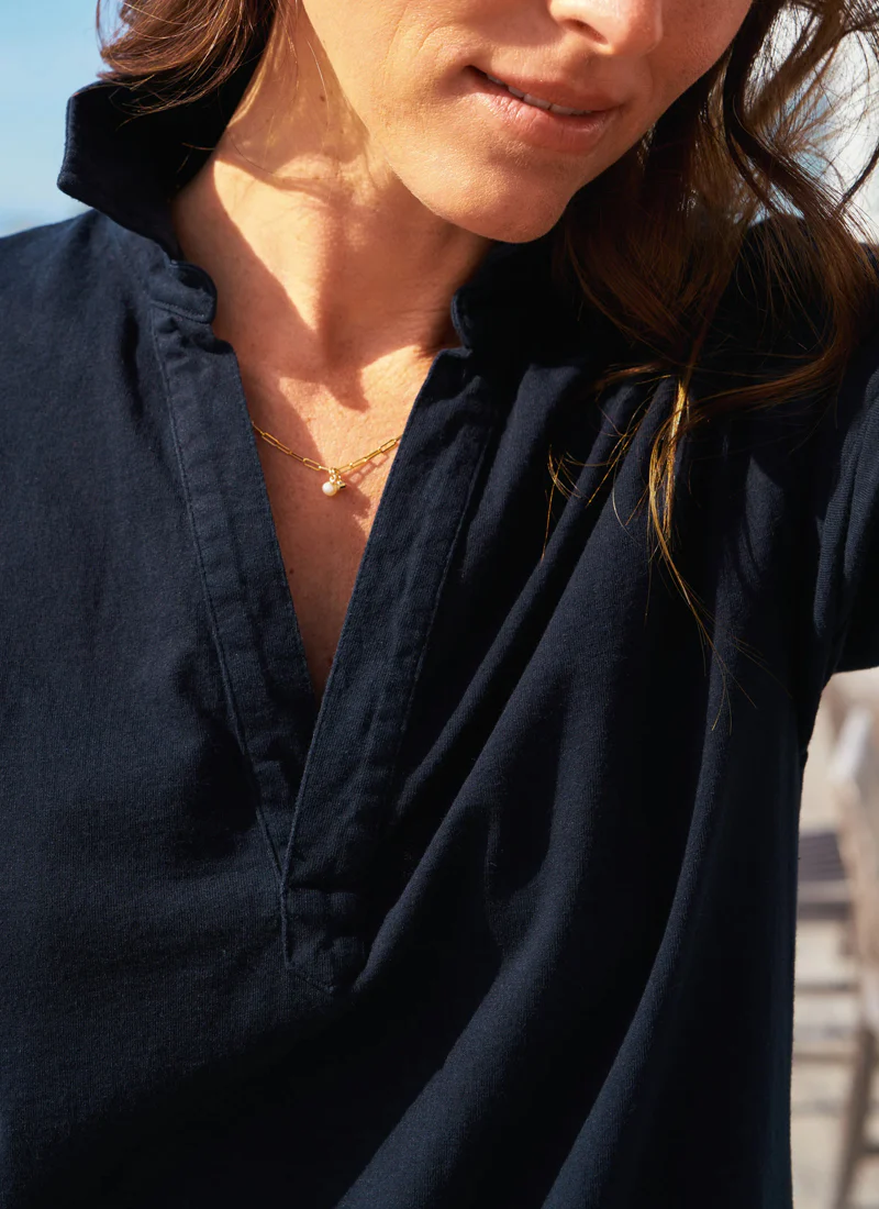 Emma Popover Henley Maxi Dress - Image 6