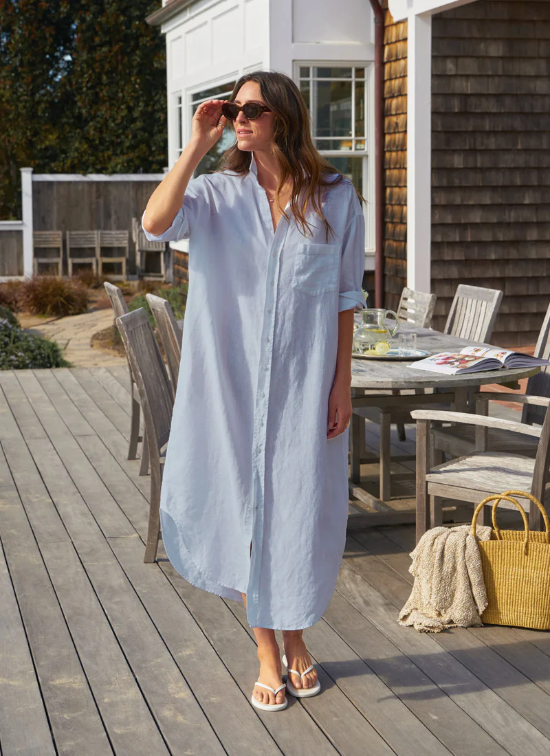 Megan One-size Button-up Dress