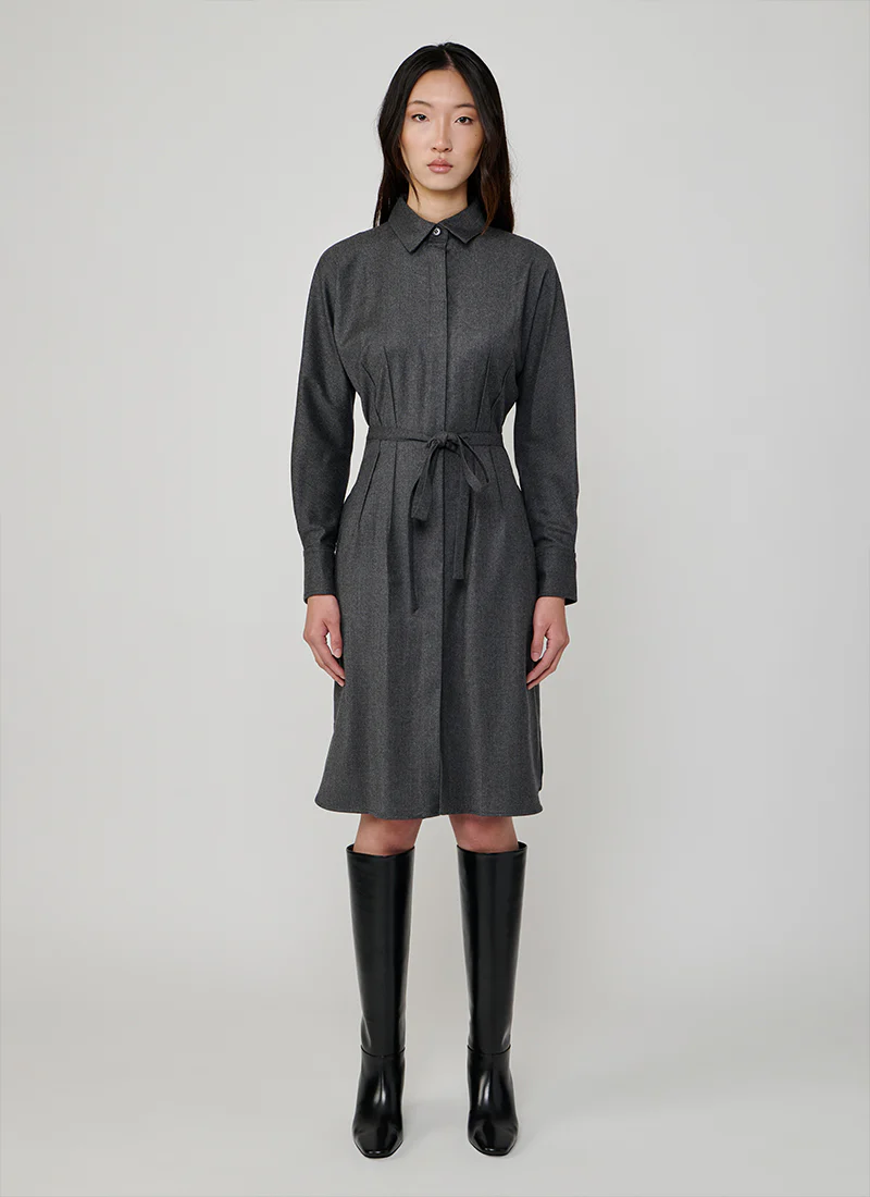 Mikado Shirt Dress