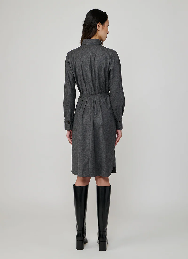 Mikado Shirt Dress - Image 2