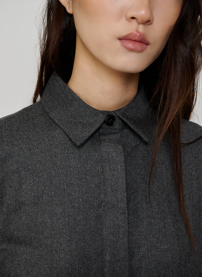 Mikado Shirt Dress - Image 3