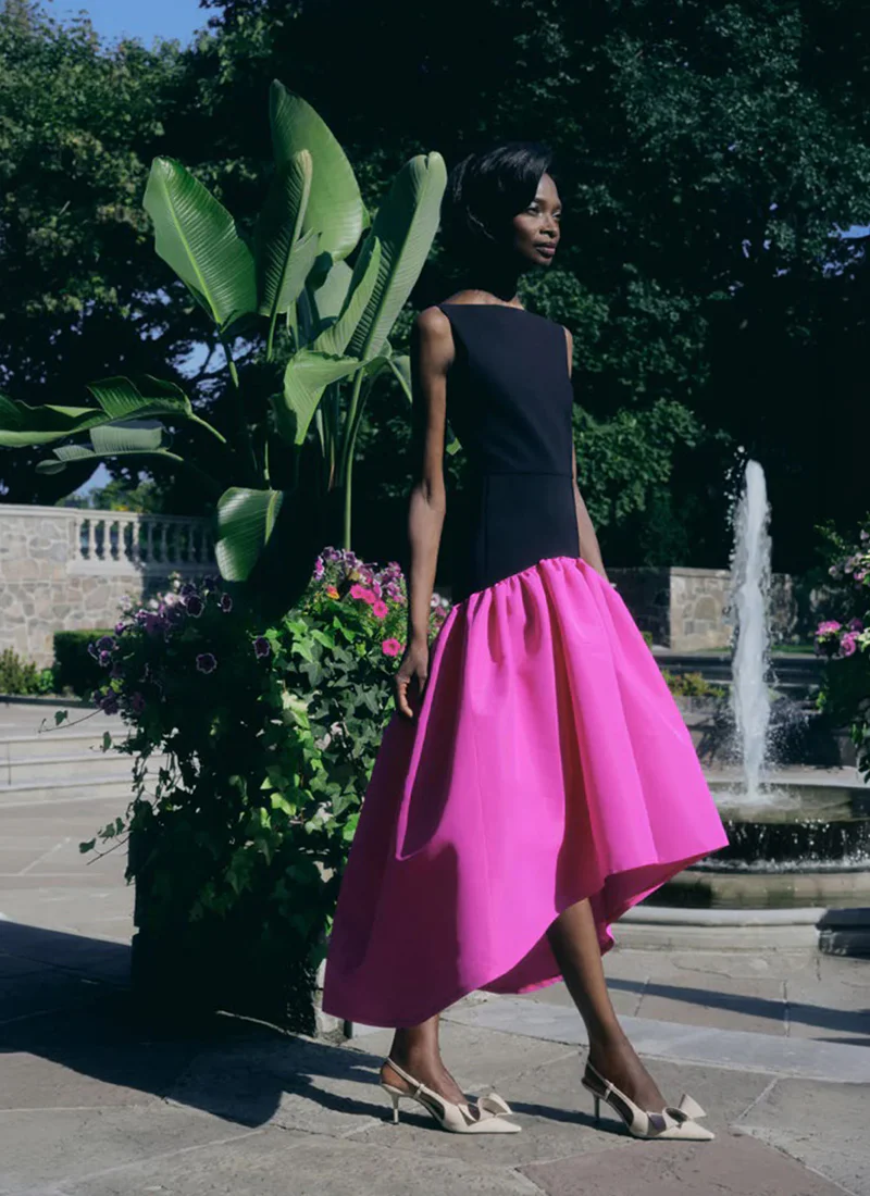 Grayson Flare Hem Long Dress - Image 2