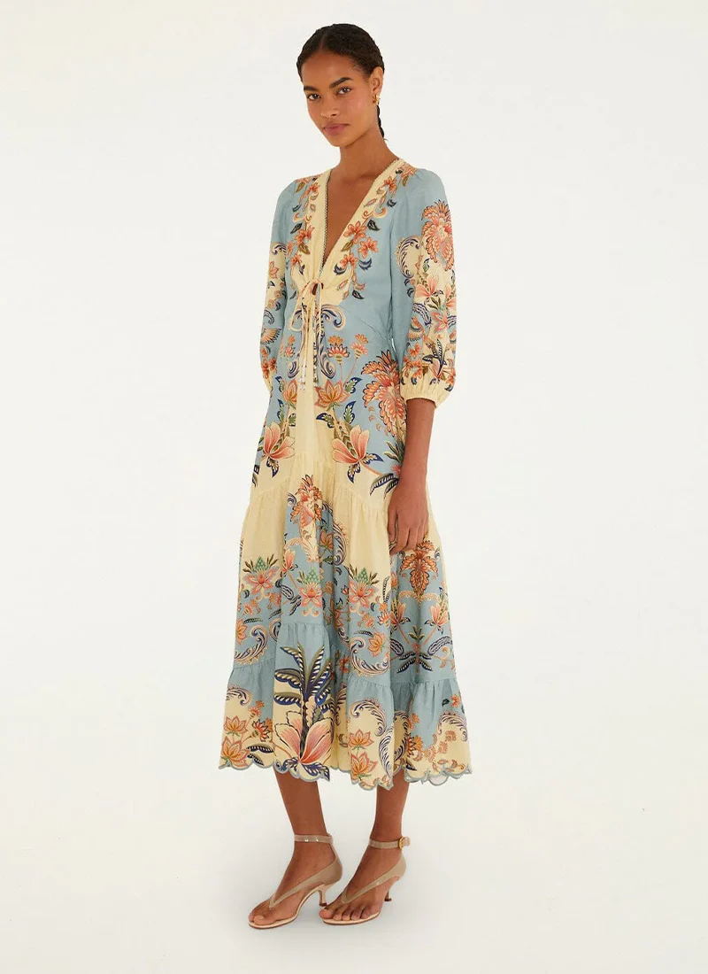 Boho Beauty Butter Maxi Dress - Image 4