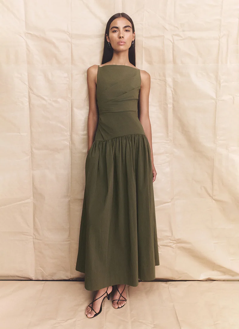 Campbell Square Neck Maxi Dress - Image 2