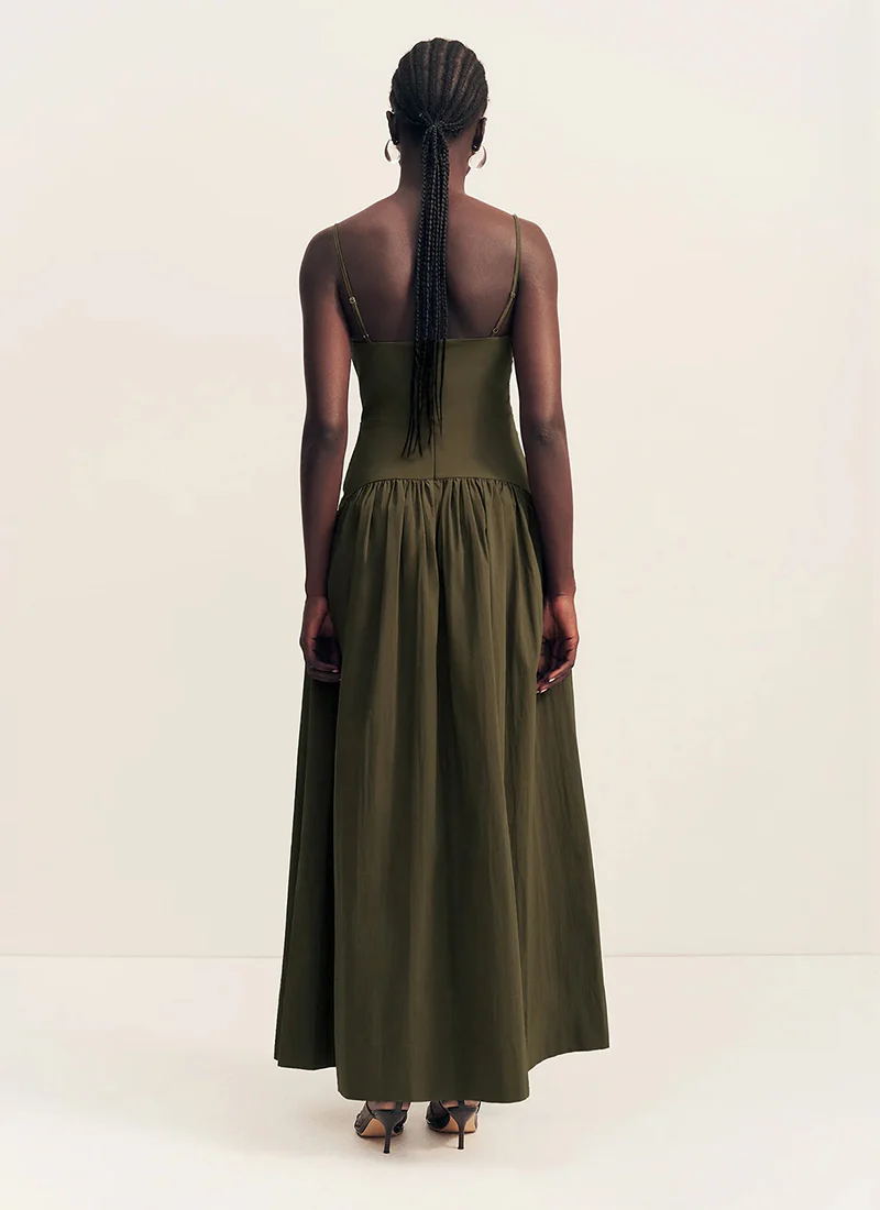 Campbell Square Neck Maxi Dress - Image 5