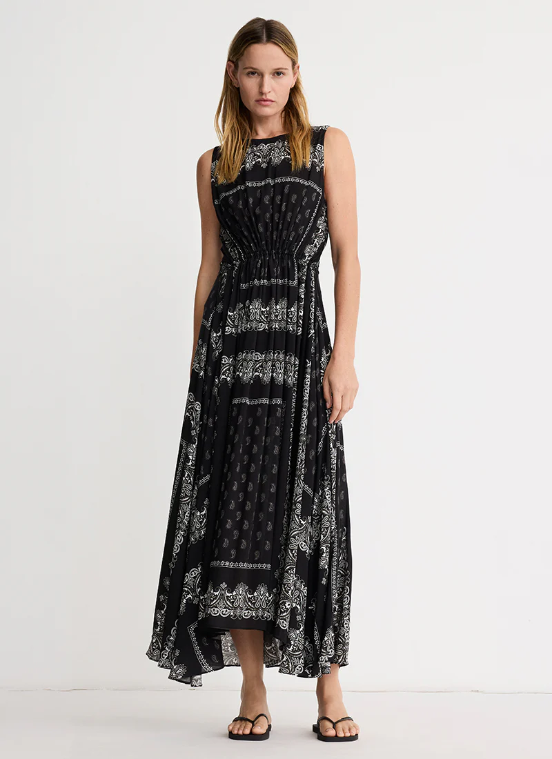 Drawstring Maxi Dress - Image 3