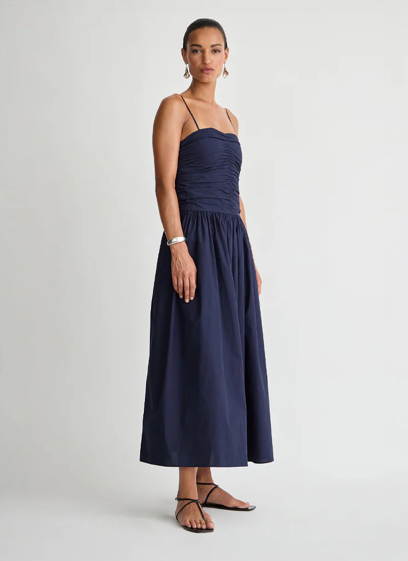 Jana Ruched Bodice Maxi Dress - Image 3