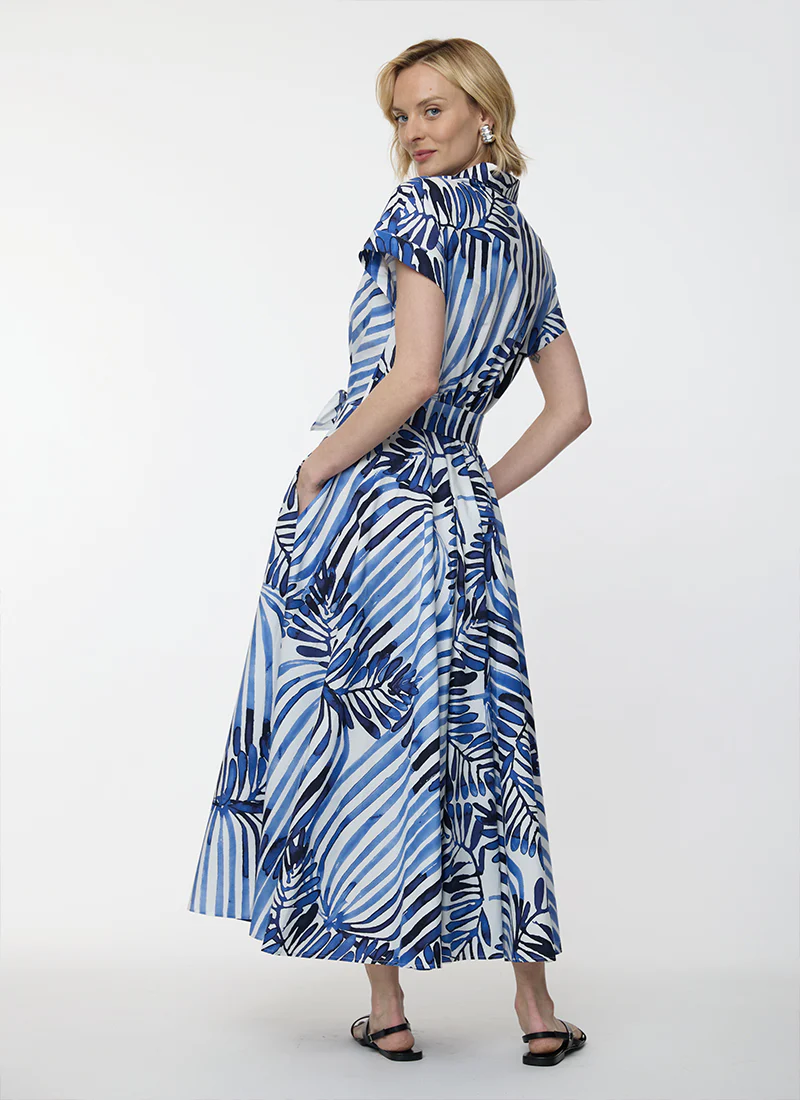 Drareen Tied Waist Shirt Dress - Image 2