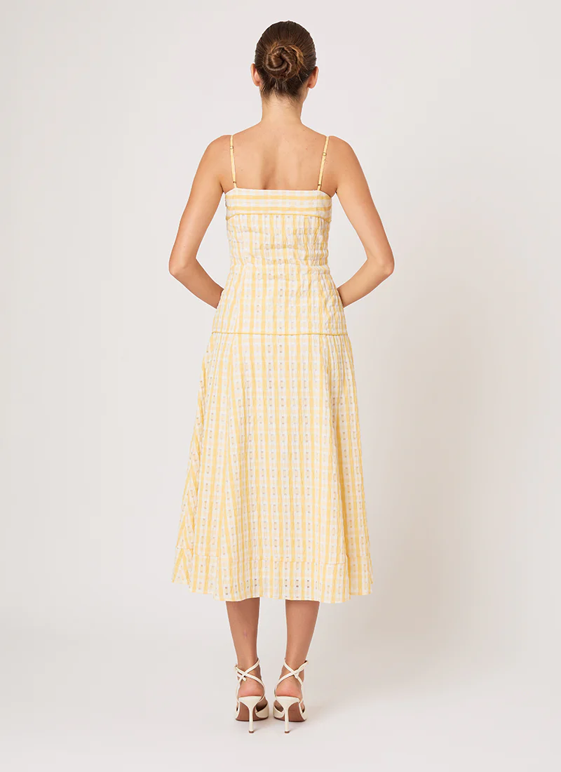 Drop Me A Note Midi Dress - Image 3