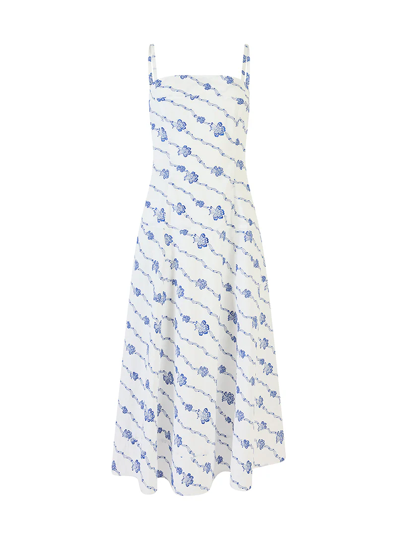 Drop Me A Note Midi Dress - Image 6