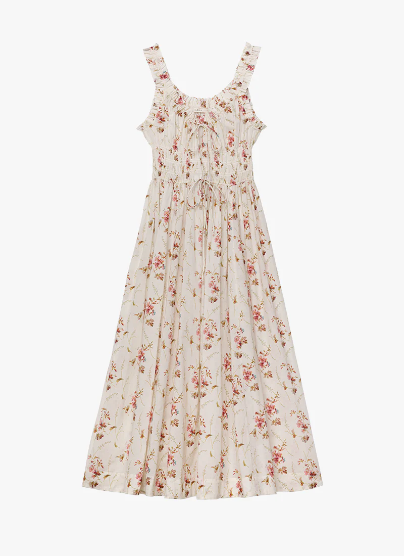 Emmaretta Cotton Midi Dress - Image 4