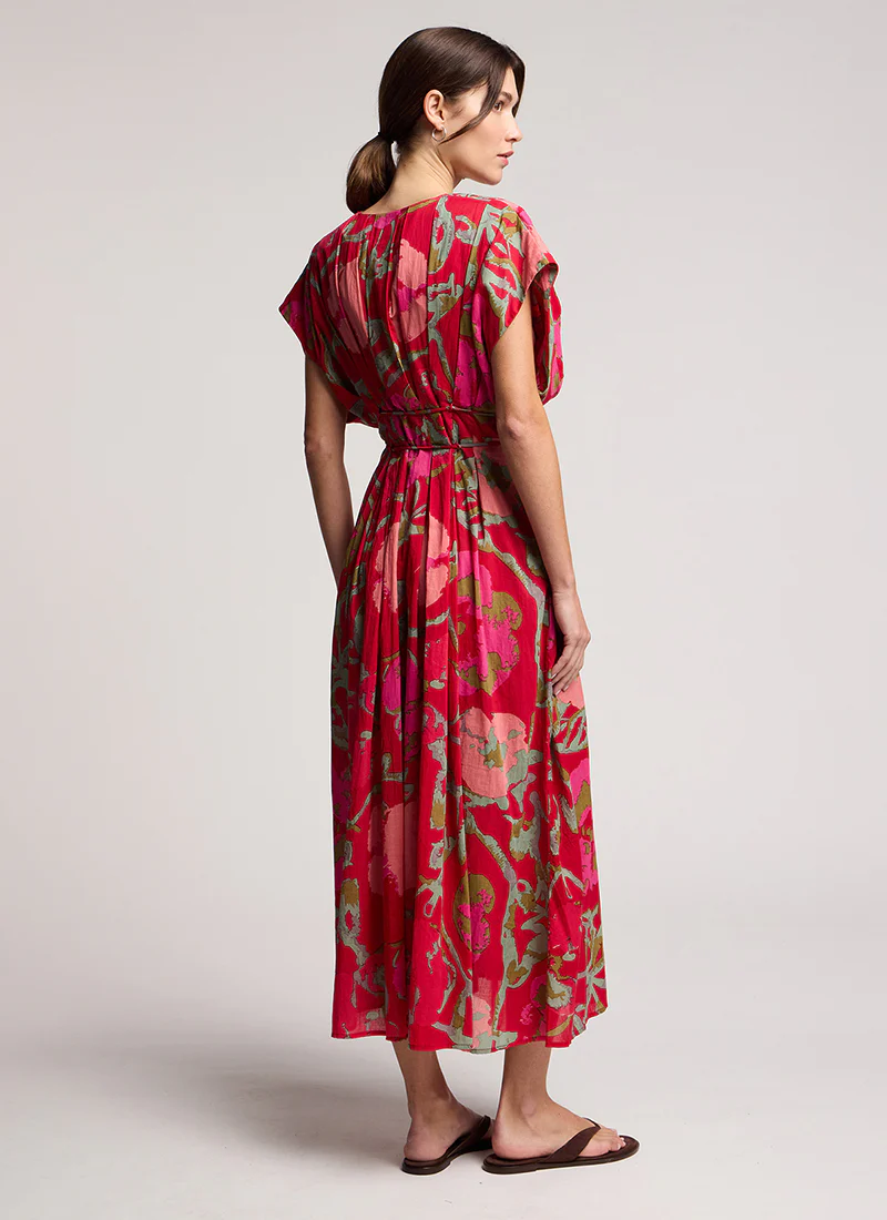 Leilani Printed Rose Vines Dress - Image 2