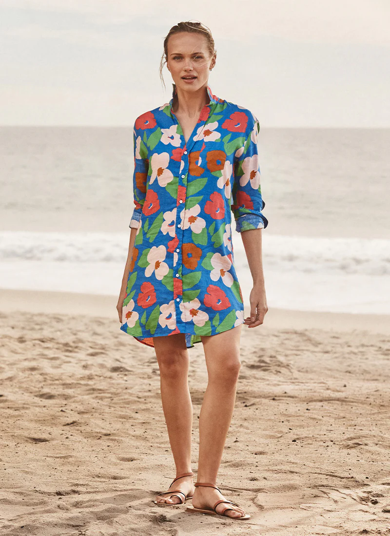 Mary Linen Classic Shirtdress