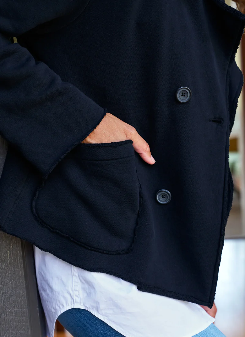 Mini Belfast Crop Peacoat - Image 3