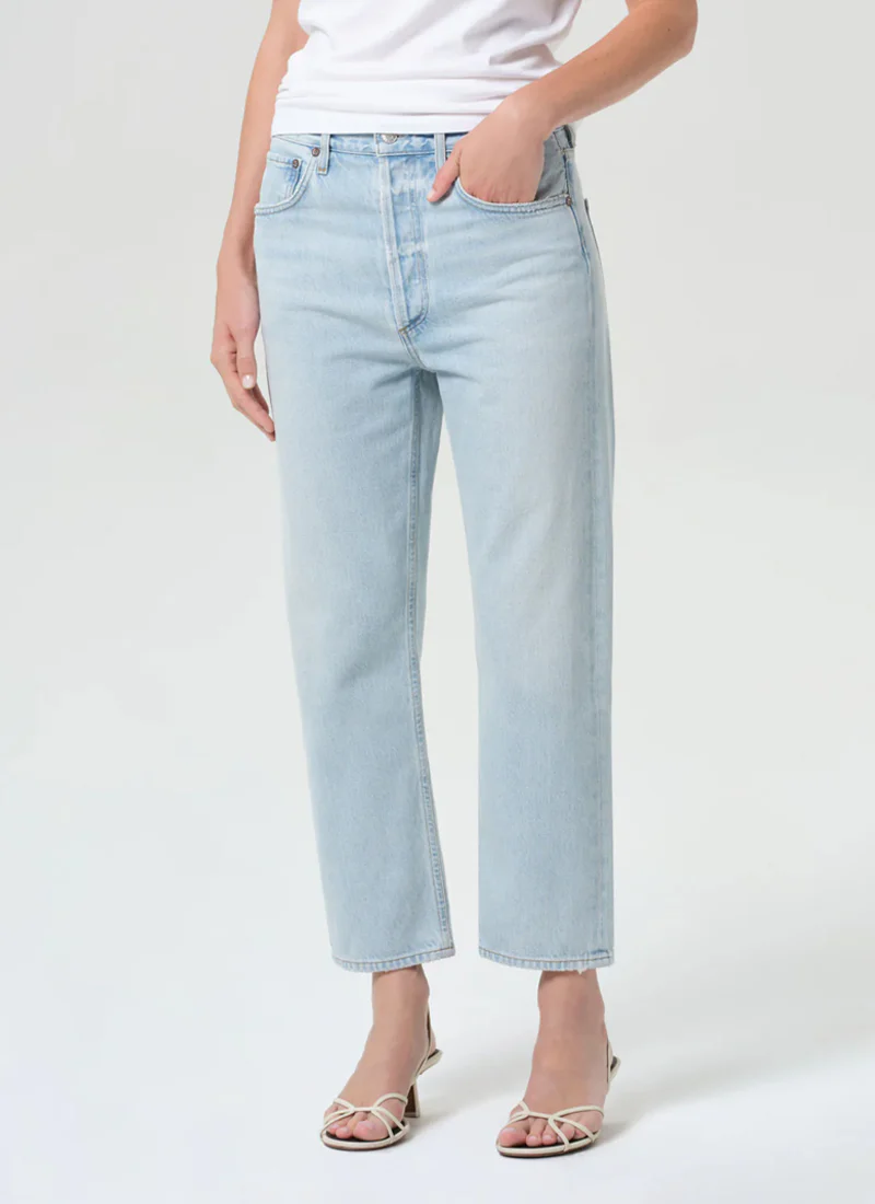 90's Crop Straight Leg Jeans - Image 5