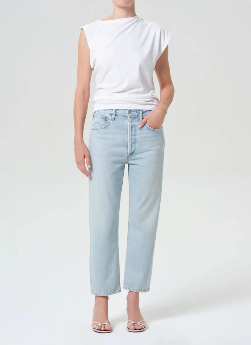 90's Crop Straight Leg Jeans - Image 6