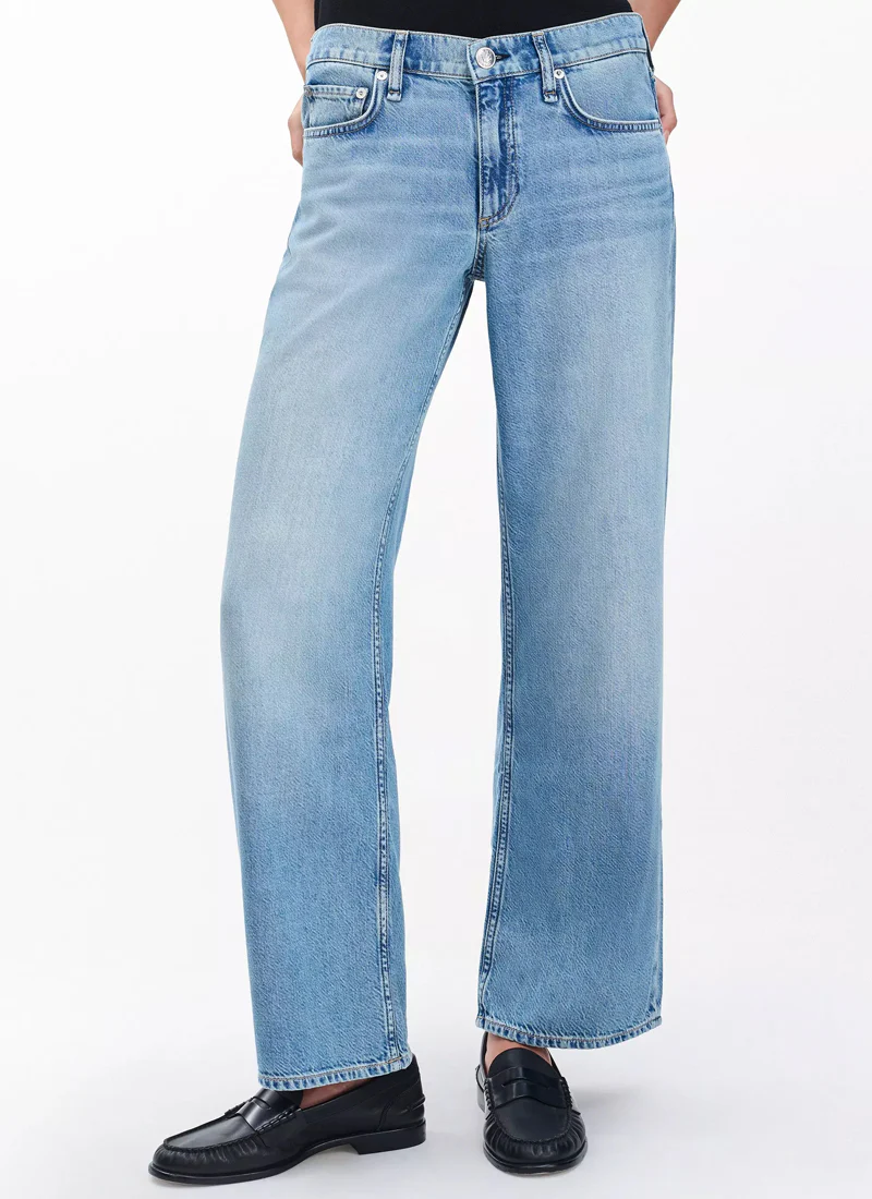 Featherweight Saige Ankle Relaxed Straight Jeans - Image 5