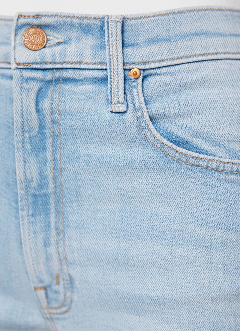 The Rambler Zip Slice Hover Fray Straight Leg Jeans - Image 5