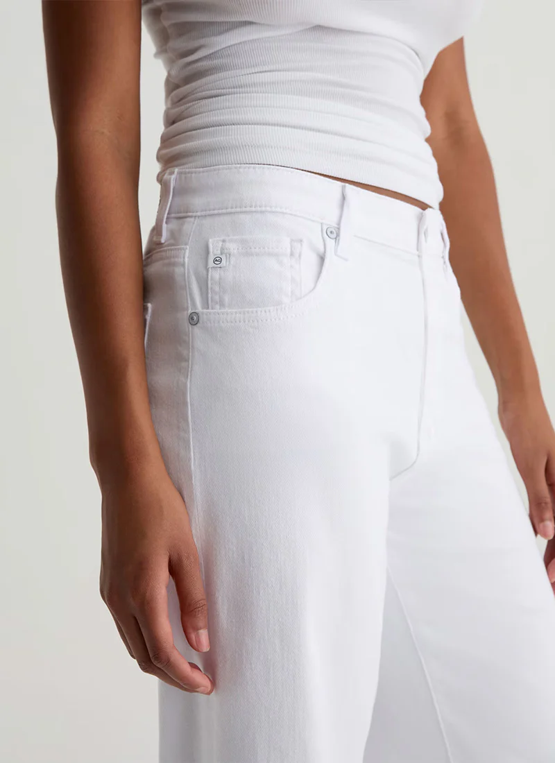 Saige Wide Leg Crop Jeans - Image 3