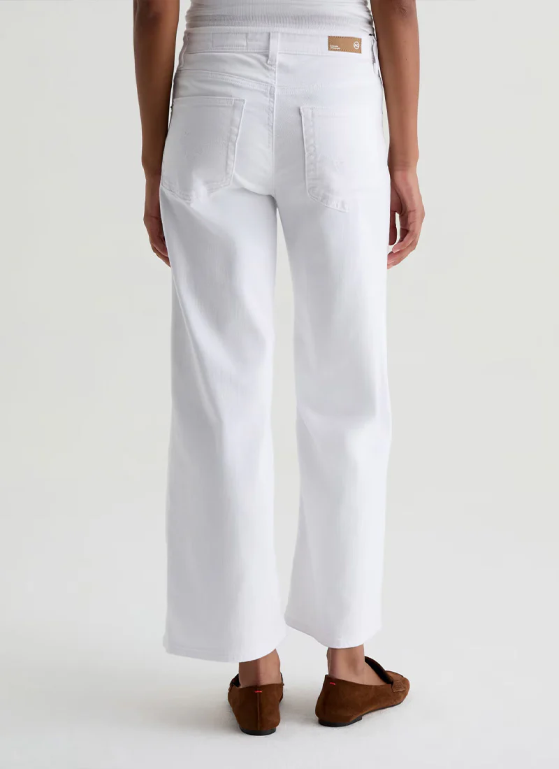Saige Wide Leg Crop Jeans - Image 4