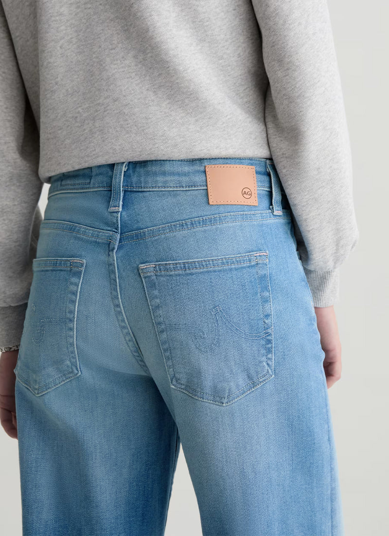 Saige Wide Leg Crop Jeans - Image 5