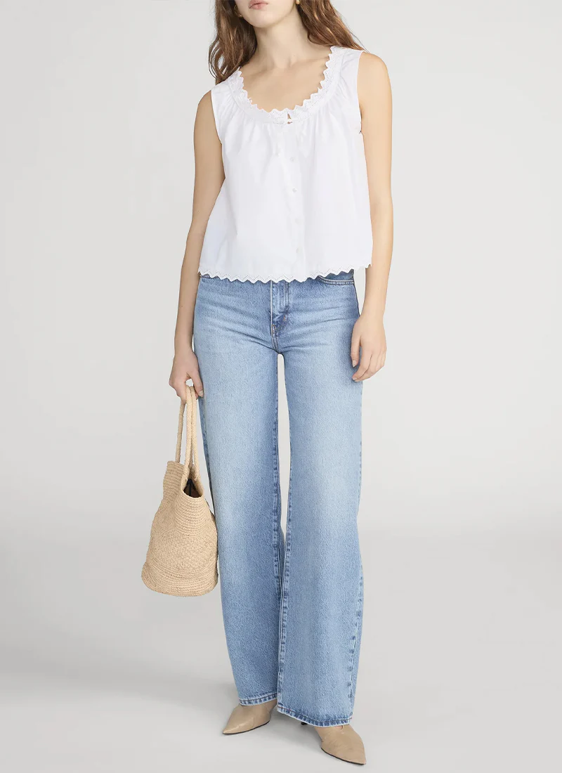 The Bow Rapture Wide Leg Jeans - Image 3