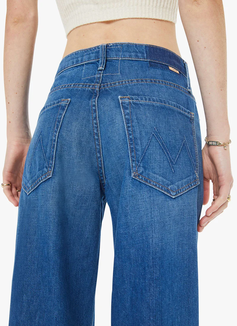 The Mid Rise Maven Skimp Wide leg Jeans - Image 3