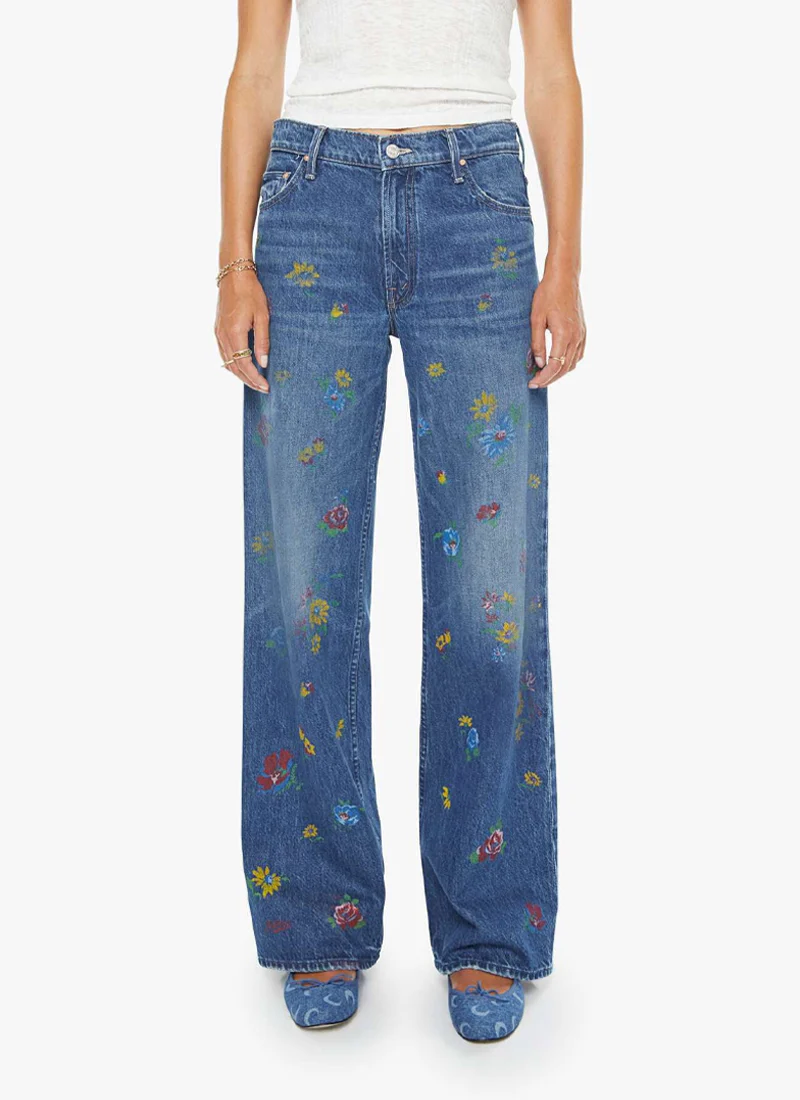 The Rerun Zip Sneak Wide Leg Jeans