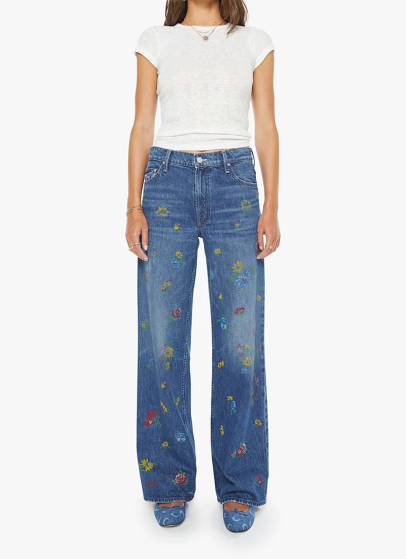 The Rerun Zip Sneak Wide Leg Jeans - Image 6