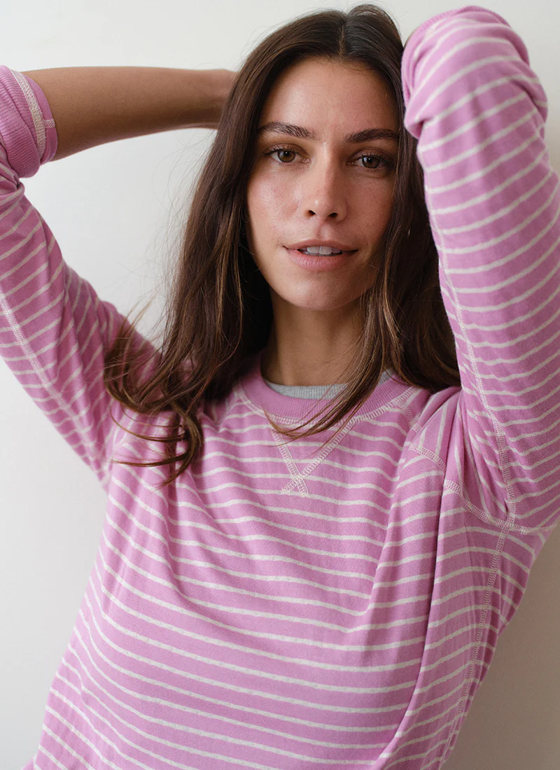 Reversible Raglan Crewneck Sweatshirt - Image 4