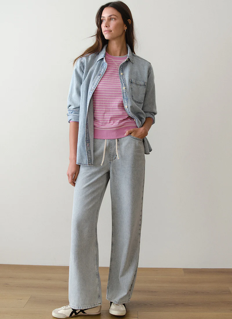 Reversible Raglan Crewneck Sweatshirt - Image 5