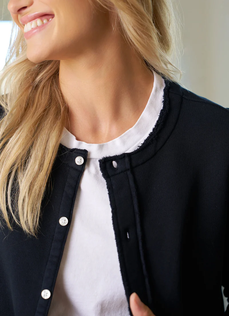 Jackie Triple Fleece Cardigan - Image 3