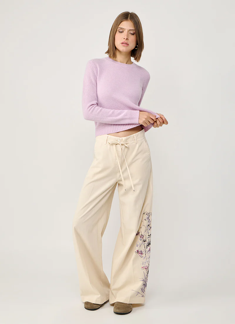 Adrienne Drawstring Floral Pant - Image 5