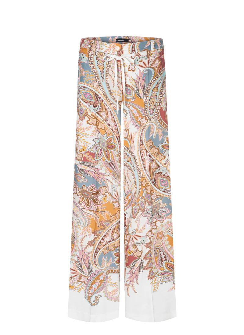 Adrienne Faded Paisley Pant - Image 7