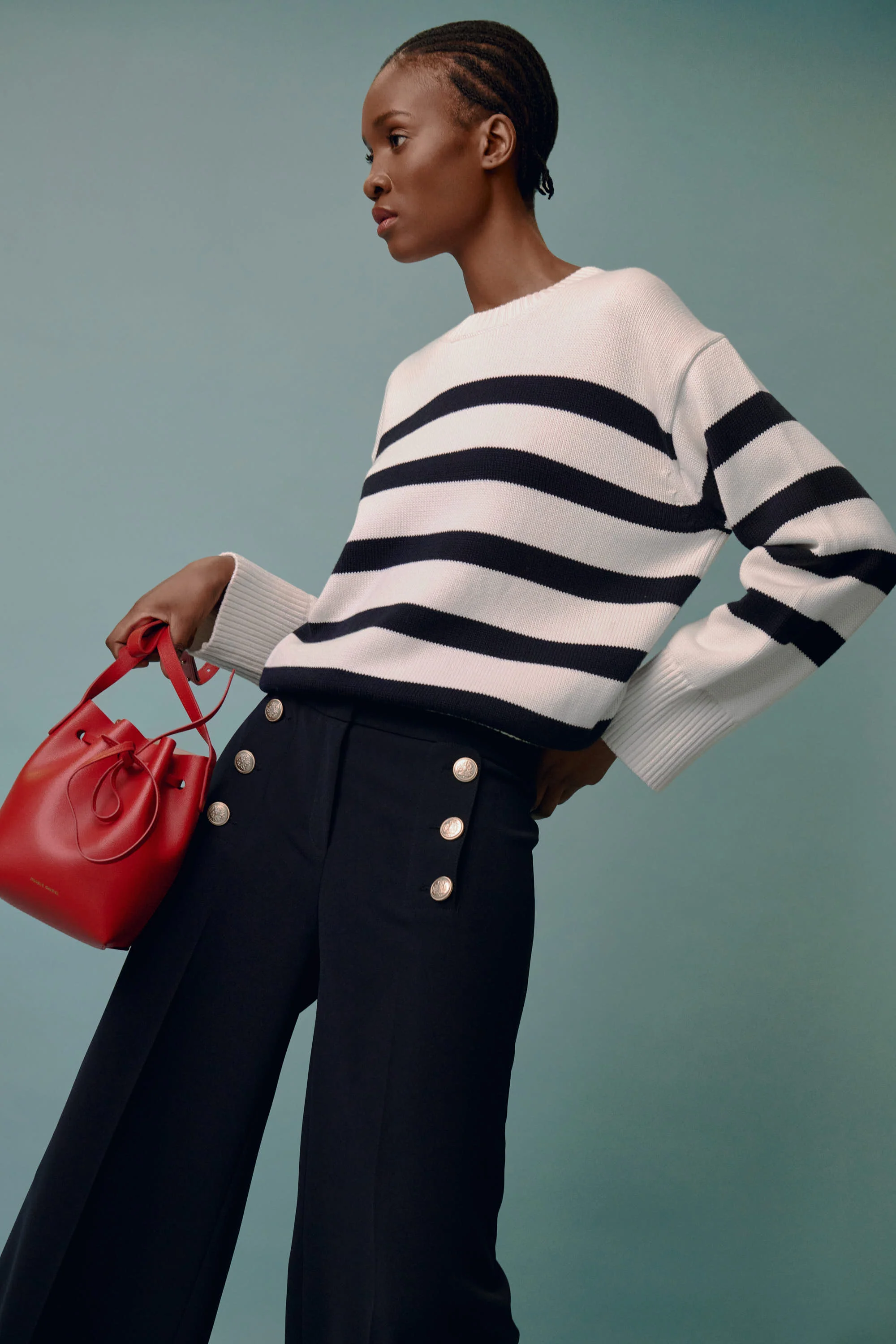 Bridget Sailor Button Pants - Image 5