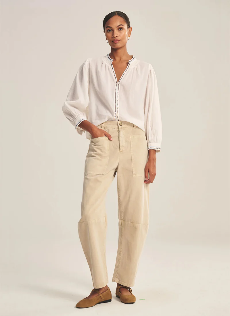 Brylie Sanded Twill Pant - Image 4