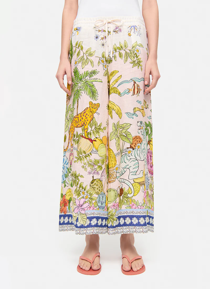 Candice Plain Linen Pants