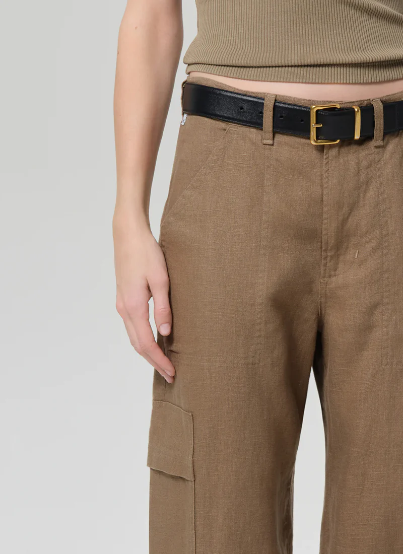 Ciela Linen Ballon Utility Pants - Image 3