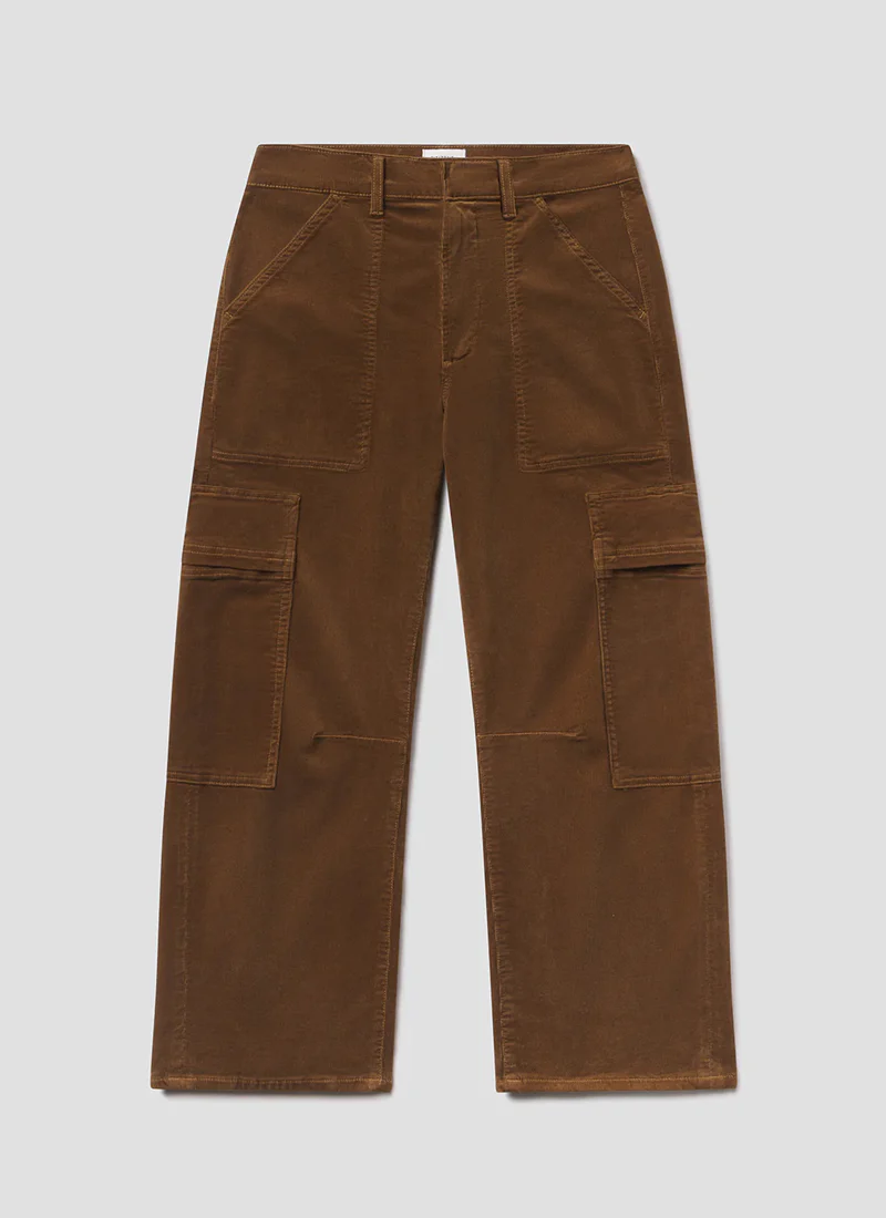 Marcelle Low Slung Corduroy Cargo Pants - Image 7
