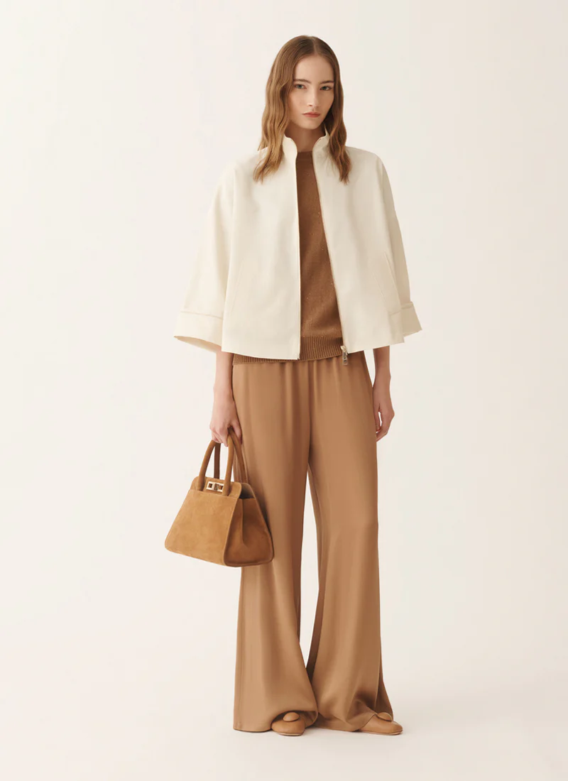 Amelia Enver Satin Wide Leg Pant - Image 5