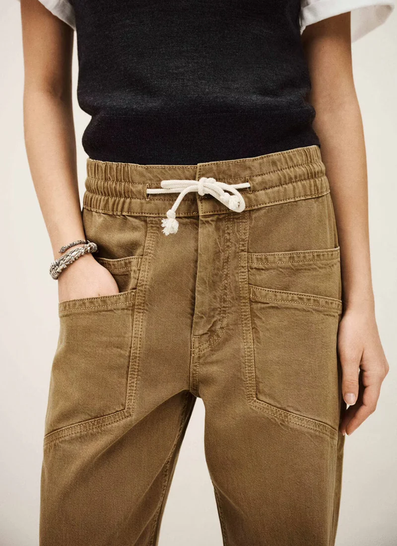 Fima Drawstring Pants - Image 4