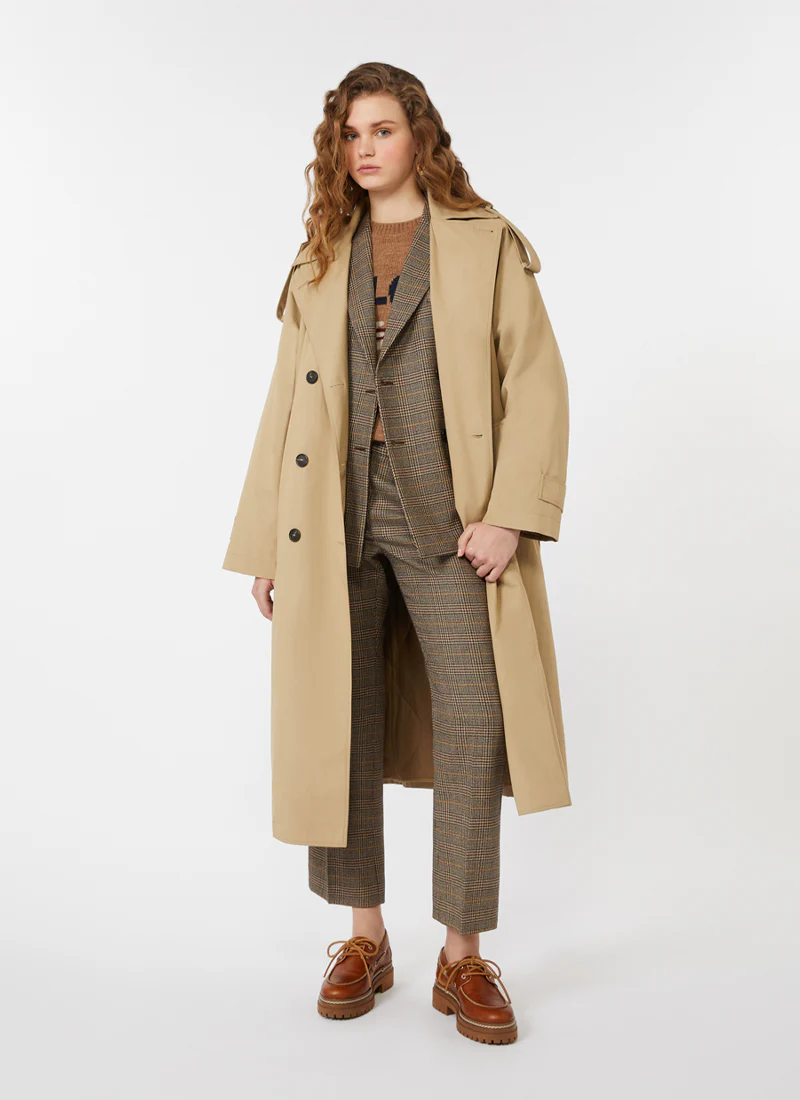 Baco Check Wool Trouser - Image 3