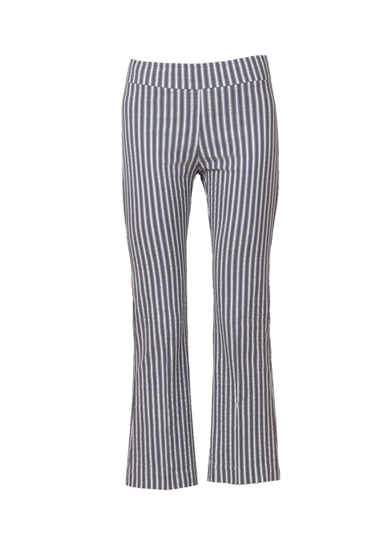 Leo Bistro Stripe Crop Flare Pant - Image 5