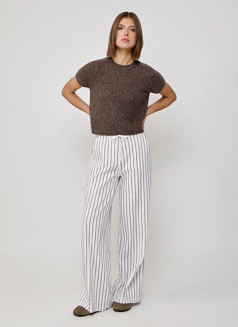 Adrienne Striped Drawstring Pants - Image 4