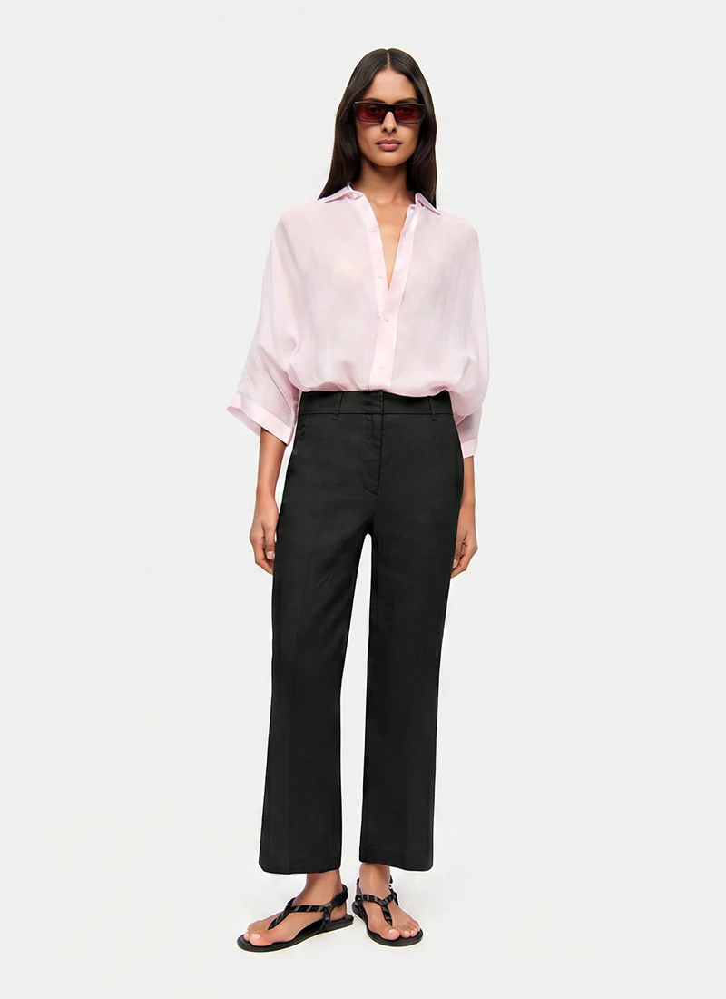California Wide Leg Linen Pants - Image 2