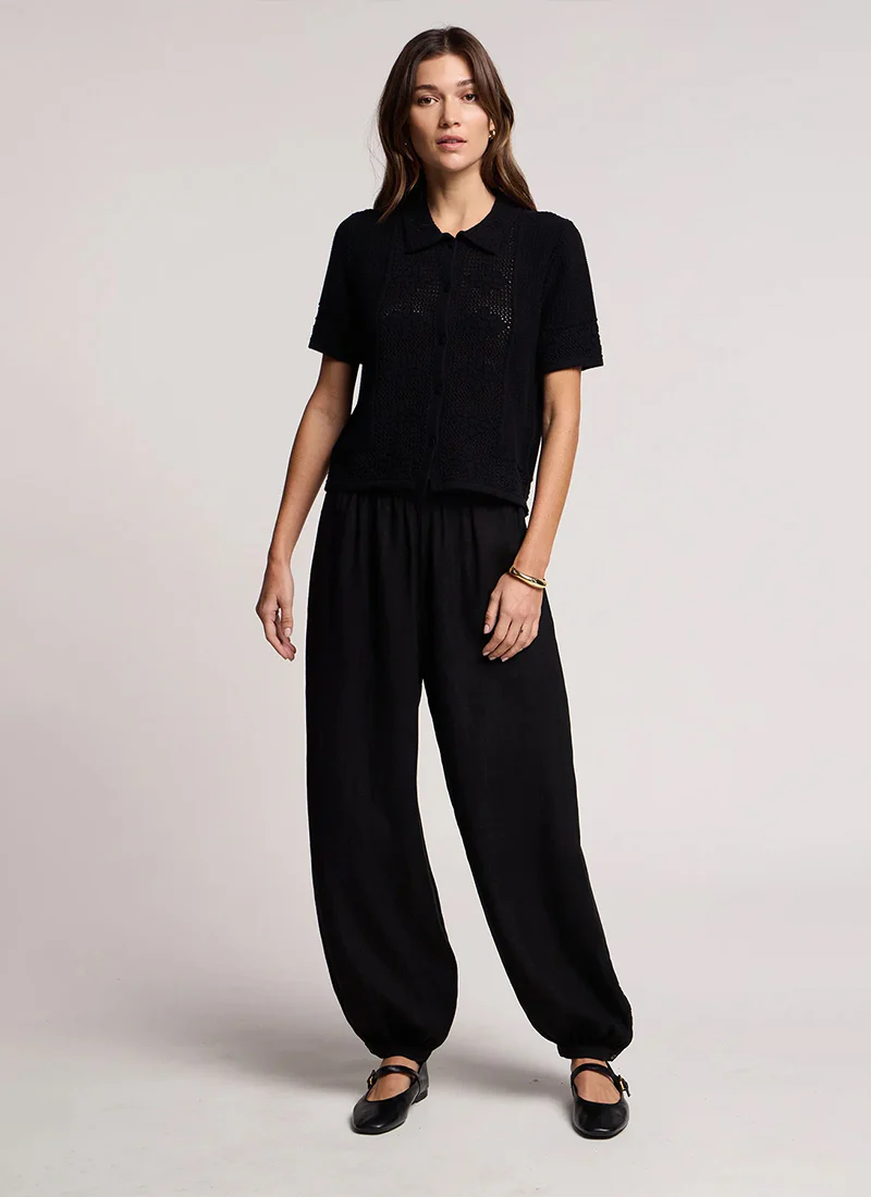 Camber Woven Linen Pant - Image 5